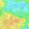 Vertheuil topographic map, elevation, terrain