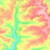 Верхнеталовское сельское поселение topographic map, elevation, terrain