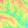 Будённовский район topographic map, elevation, terrain