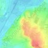 Amfreville topographic map, elevation, terrain