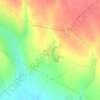 Kobylets topographic map, elevation, terrain