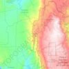 Pedanía Ambul topographic map, elevation, terrain