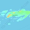 Pulau Kofiau topographic map, elevation, terrain