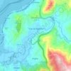 Vilar de Mouros topographic map, elevation, terrain