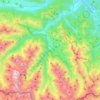 Valdieri topographic map, elevation, terrain