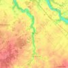 Tauxigny-Saint-Bauld topographic map, elevation, terrain