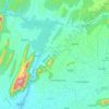 Mettur topographic map, elevation, terrain