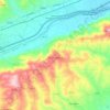 Controguerra topographic map, elevation, terrain