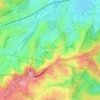Adamstown Heights topographic map, elevation, terrain