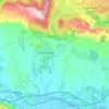 Le Blavet topographic map, elevation, terrain