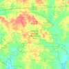 Bannister Wildlife Management Area topographic map, elevation, terrain