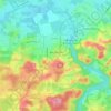 San Ignacio topographic map, elevation, terrain