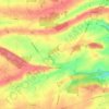 Saint-Gérard topographic map, elevation, terrain