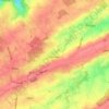 Haillot topographic map, elevation, terrain