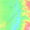 Municipio de Loncopué topographic map, elevation, terrain