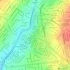 Jockey Club topographic map, elevation, terrain