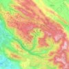 Parco Naturale Regionale dei Monti Simbruini topographic map, elevation, terrain