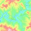 Cambas topographic map, elevation, terrain