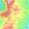 Baroko topographic map, elevation, terrain