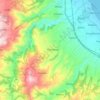 Municipal Unit of Velos topographic map, elevation, terrain