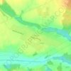 Боровое topographic map, elevation, terrain