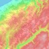 Saint-Adelme topographic map, elevation, terrain