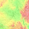 White Nile topographic map, elevation, terrain