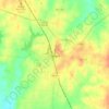 Teague topographic map, elevation, terrain