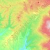 North Fork topographic map, elevation, terrain