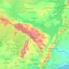 Eastern Region topographic map, elevation, terrain