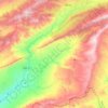 T'Kout topographic map, elevation, terrain