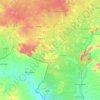 Habila topographic map, elevation, terrain