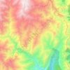 Municipio de Santa Ana topographic map, elevation, terrain