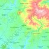Terrenate topographic map, elevation, terrain