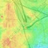 Красносельский район topographic map, elevation, terrain