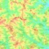 Hohenpolding topographic map, elevation, terrain