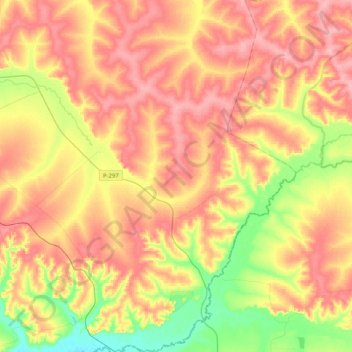 Романовский сельсовет topographic map, elevation, terrain