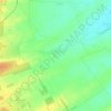 Flavigny topographic map, elevation, terrain