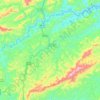 Santa Isabel do Rio Preto topographic map, elevation, terrain