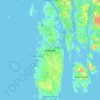 Karmoey topographic map, elevation, terrain