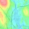 Carnbane topographic map, elevation, terrain