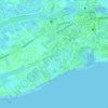 Molo topographic map, elevation, terrain