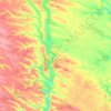 Zolotnyky Rural Hromada topographic map, elevation, terrain