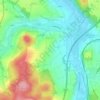 Gilsa topographic map, elevation, terrain