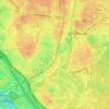Quartier du Bel-Air topographic map, elevation, terrain