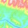 De Borgia topographic map, elevation, terrain