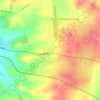 Raglan topographic map, elevation, terrain