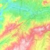 Etimesgut topographic map, elevation, terrain
