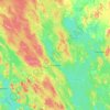 Keitele topographic map, elevation, terrain
