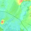 Balakliya topographic map, elevation, terrain